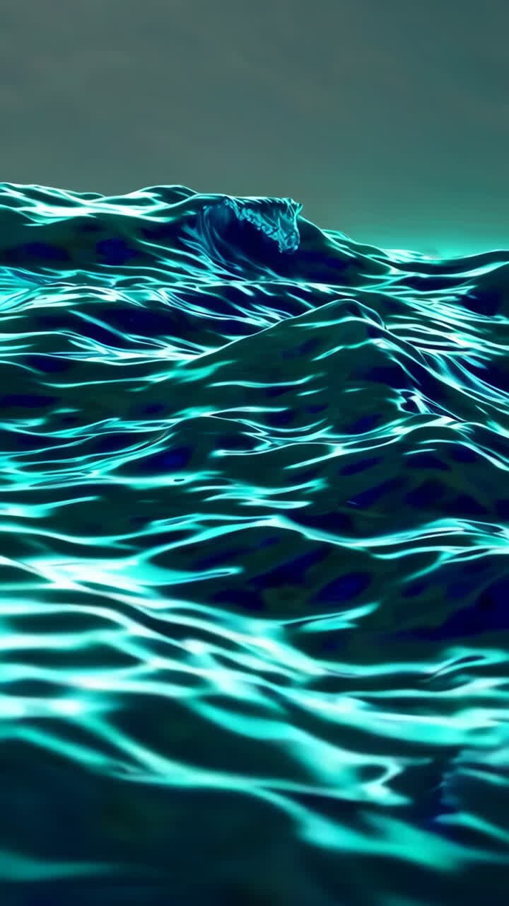 Ondate liquide astratte