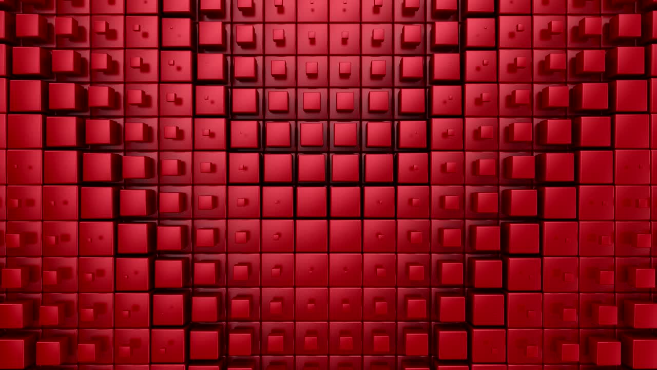 las cajas forman una onda