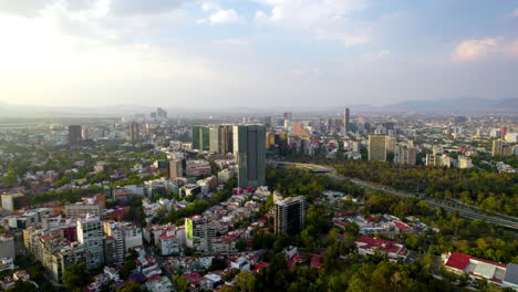 Schuss-Von-Chapultepec-Wald-In-Mexiko-Stadt