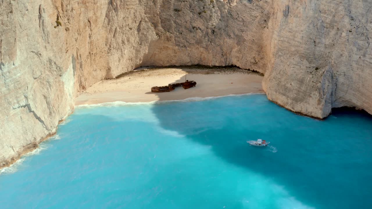 famoso lugar turístico en grecia