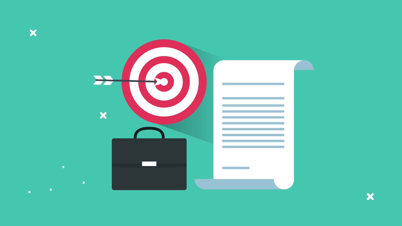 Target kesuksesan bisnis dan dokumen