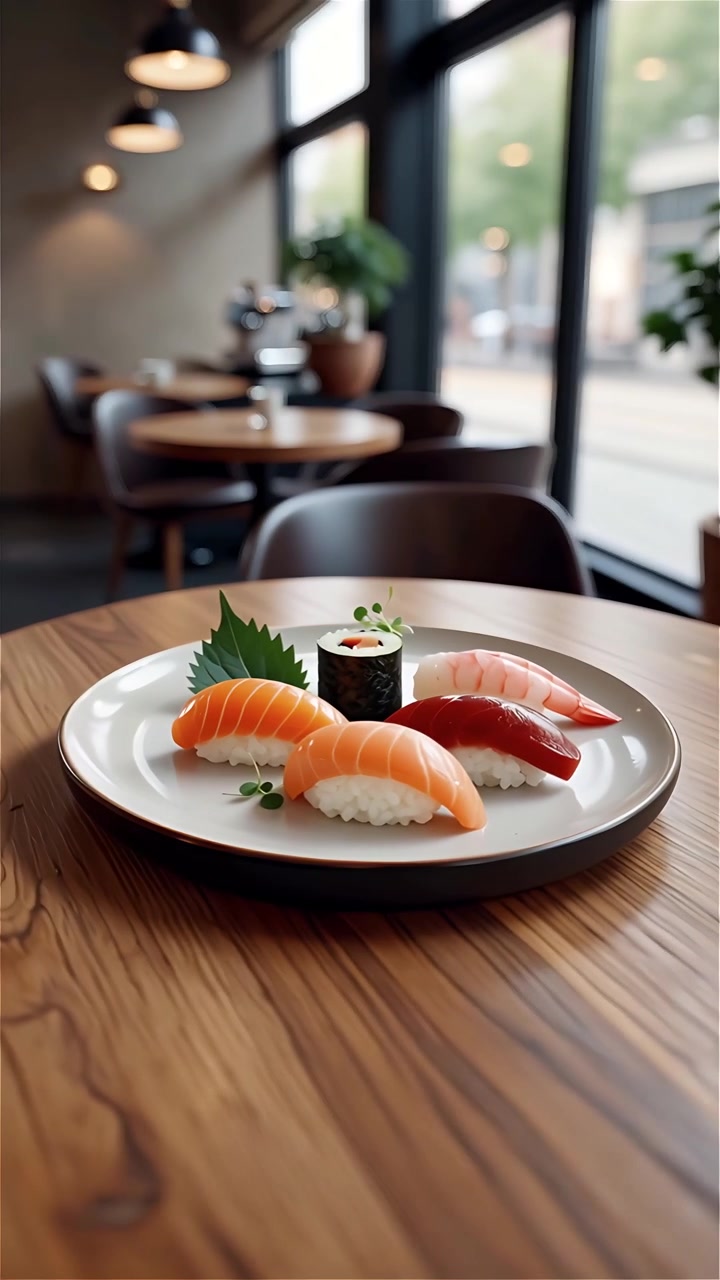 Sushi Japanese Food 4K