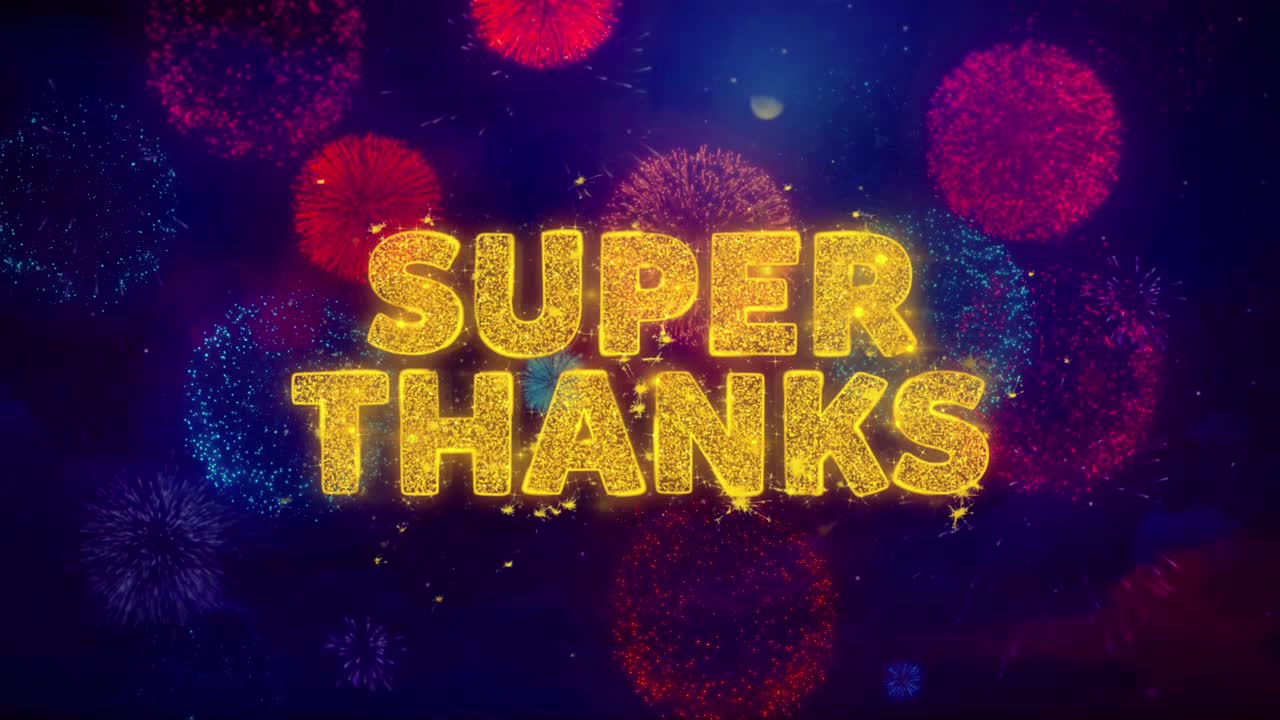 Grafica Fuochi d'Artificio Super Grazie