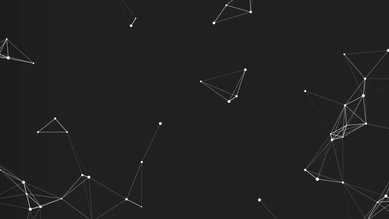 fondo abstracto de conexión de red, moléculas y comunicación.