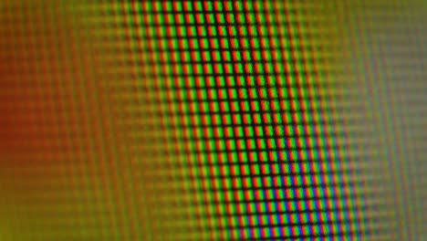 Abstract patterns of colored light from pixels