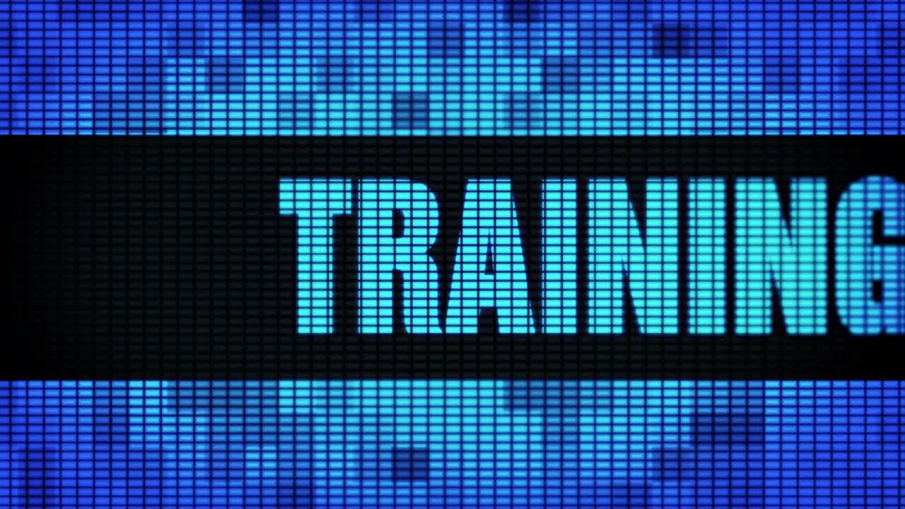 Training on LED Display