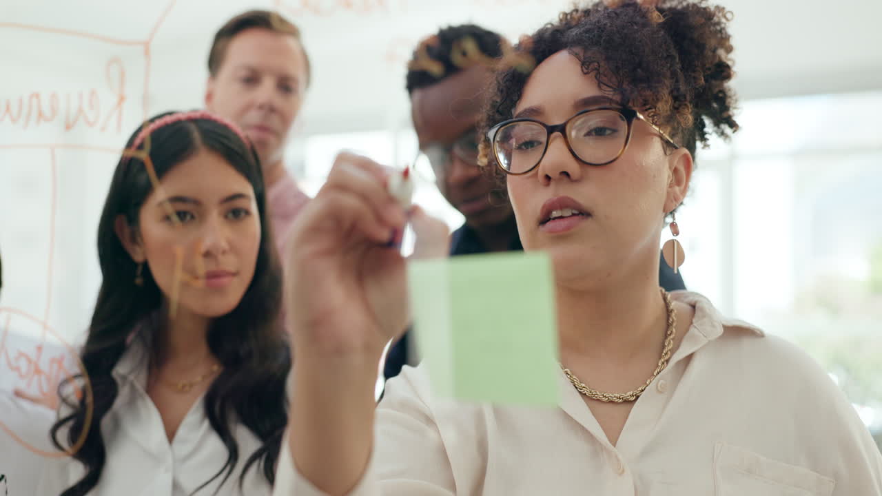 sesión de lluvia de ideas en equipo