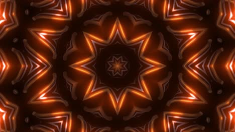 abstracto patrón de mandala brillante