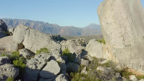 Aerial-footage-of-the-Cedarberg-Mountains,-Western-Cape,-South-Africa