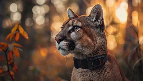 cougar portrait