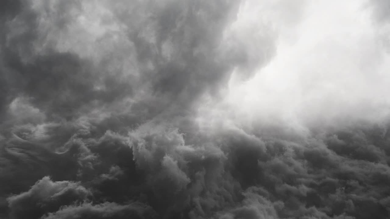 fondo de tormenta de relámpagos pesados de 4k