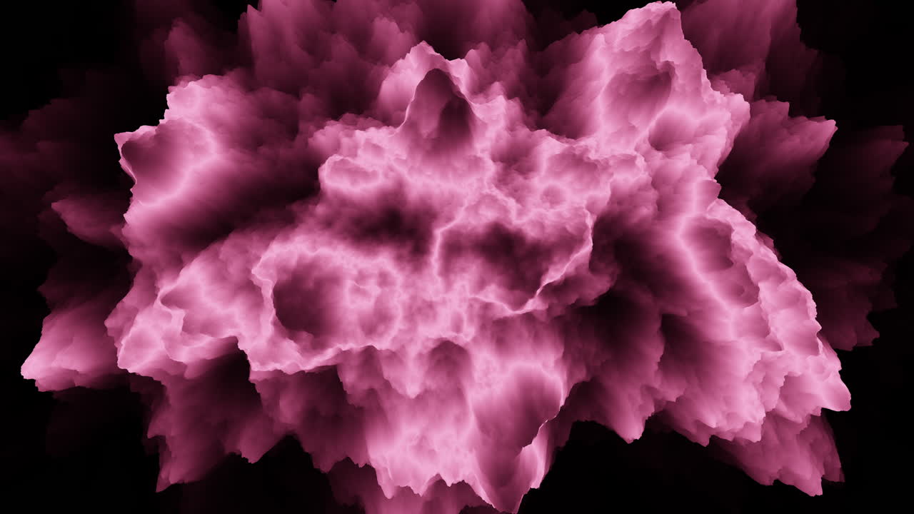 A simple design of wave or ripple set against a black background creates a bold and visually striking contrast for a minimalist and vibrant aesthetic