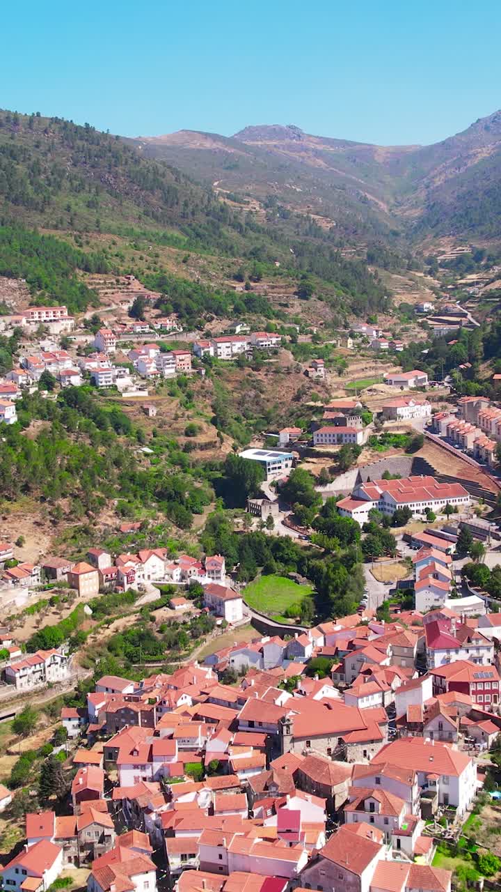 Loriga Portuguese Village Vertical Video