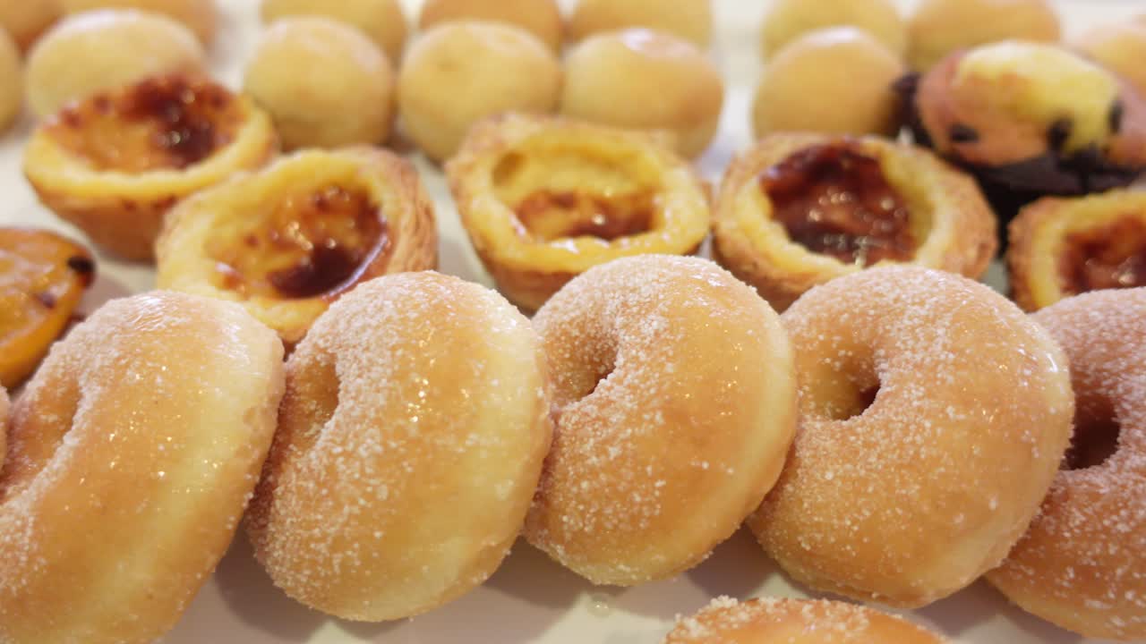 신선한 쿠키와 도, 음식 개념