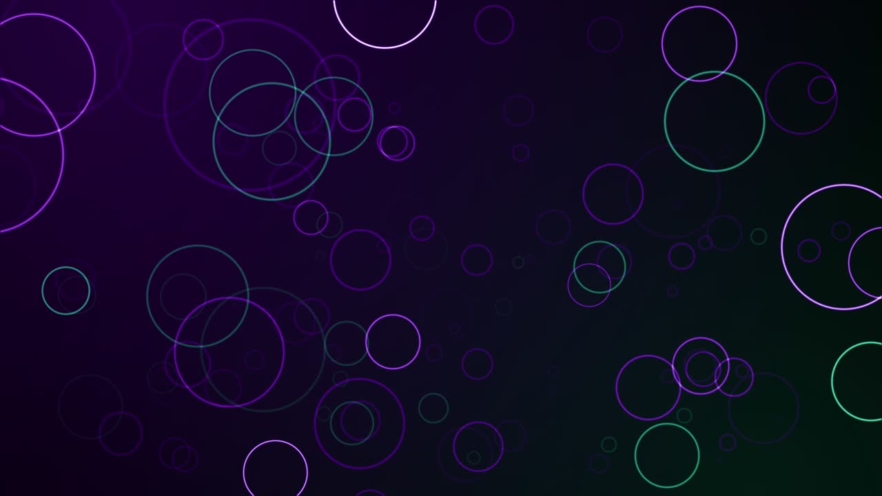 partículas verde violeta evento juego tráiler títulos escenario de concierto cinematográfico bucle de fondo