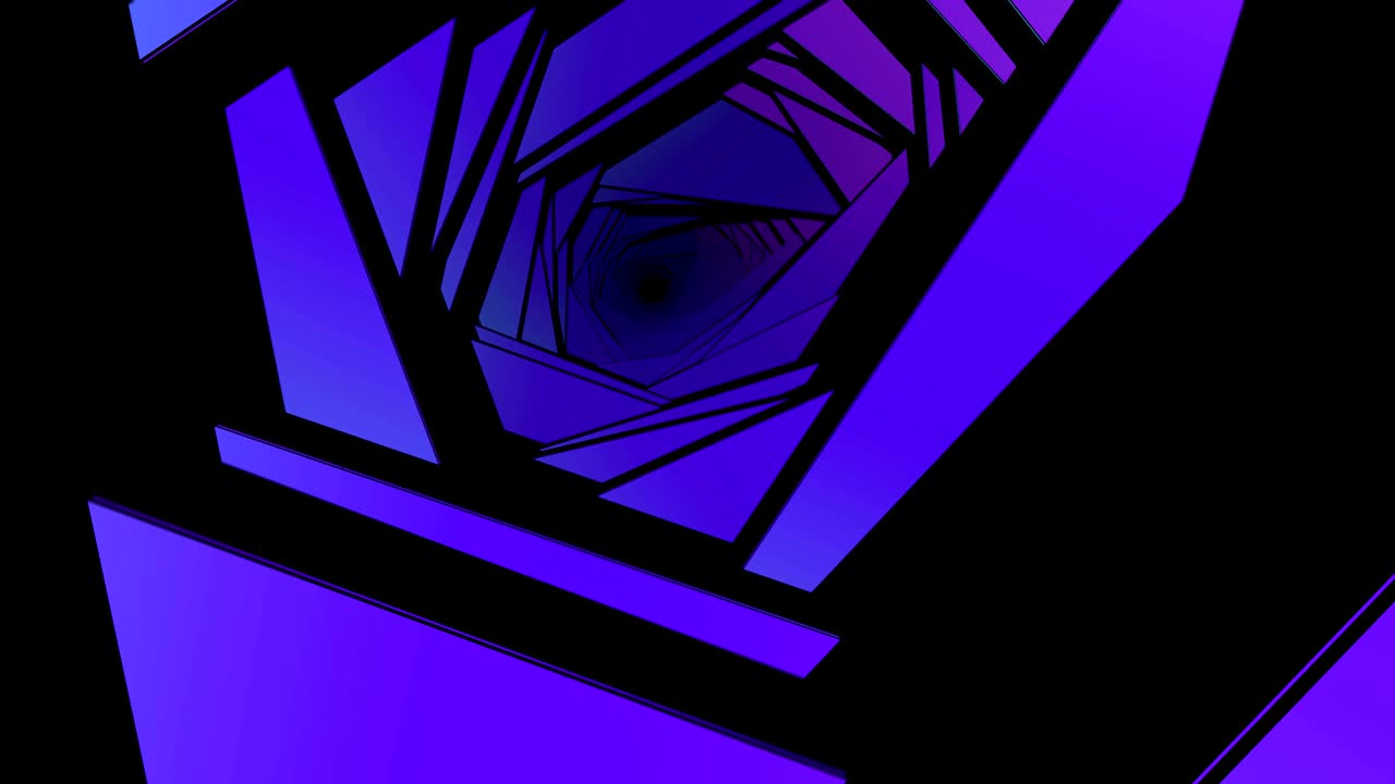 4K Abstract Angular Geometry.