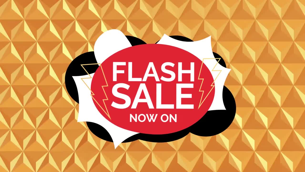 플래시 판매 4k의 디지털로 생성 된 비디오