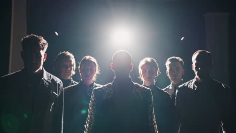 band silhouette performance