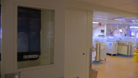 nurses attend to the newborn babies in african hospital obstetrics and gynecology ward