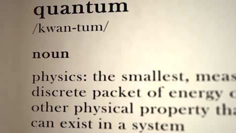 definición cuántica