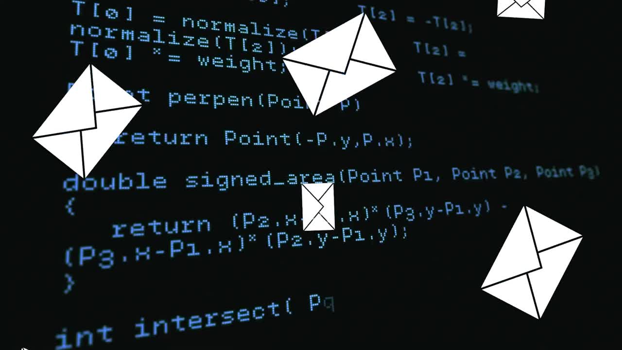 códigos de programa con mensajes