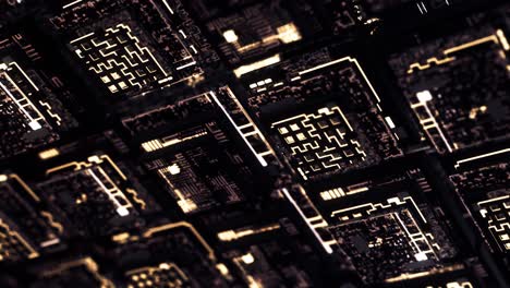 abstract circuit board pattern