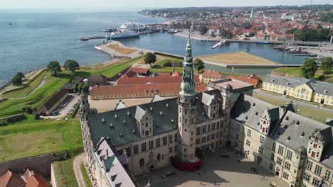 Schloss-Kronborg---Drohnenaufstieg