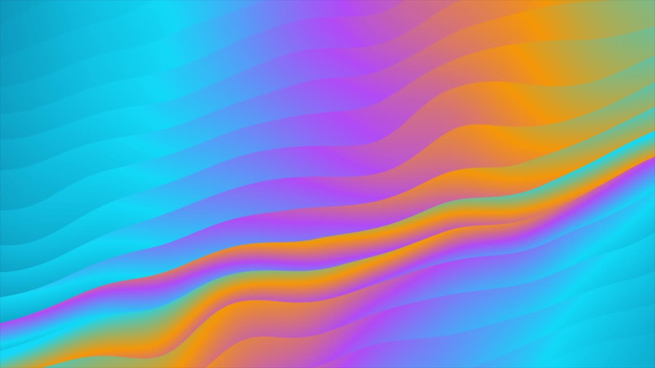 홀로그래픽 다채로운 반이는 줄무 기하학적 추상적인 운동 배경