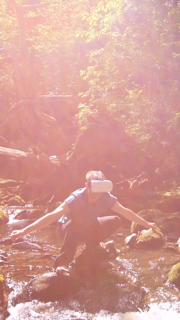 Virtual Reality Experience in Nature