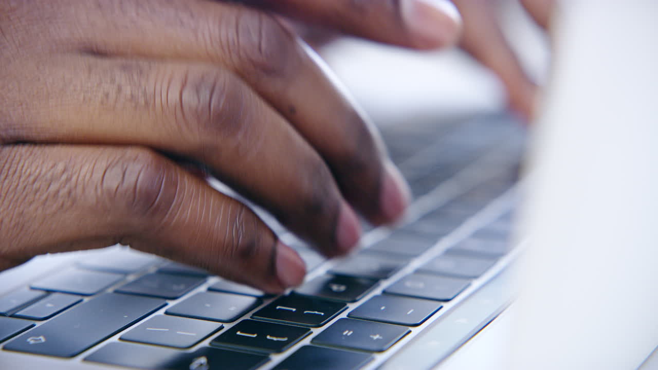 Typing his way to success