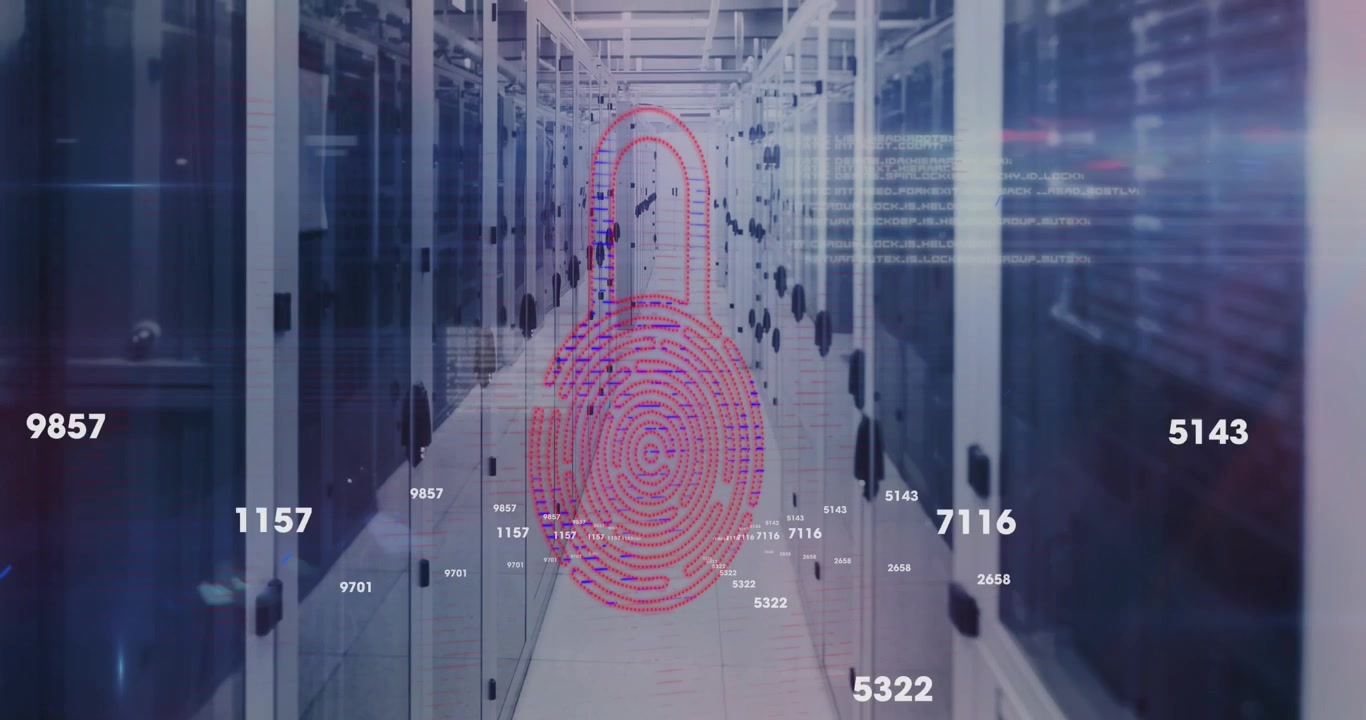 Animation of human body dna strand and scientific data processing on blue background