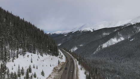 Aerial-views-of-winding-roads-in-the-Colorado-Rocky-Mountains