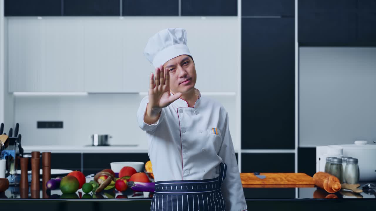 Kok gør stoptegn