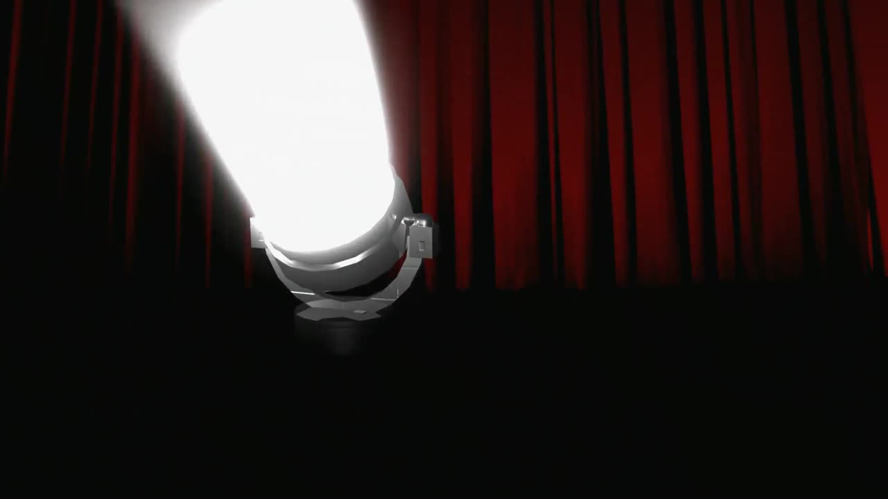 무대 위의 스포트라이트 루프