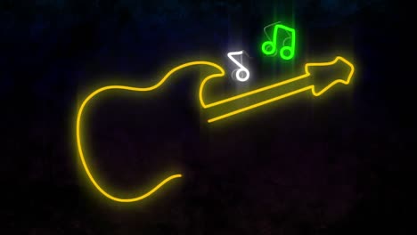 guitar sign lights