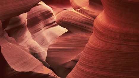 Wavy-Textured-Sandstone-Of-Antelope-Canyon-In-Page,-Arizona