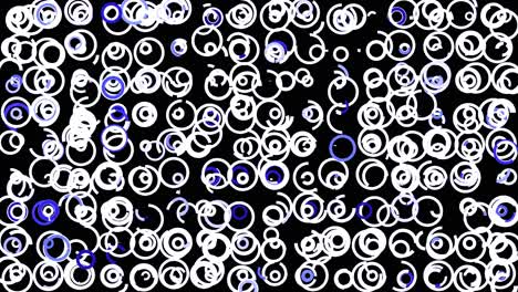 patrón circular abstracto