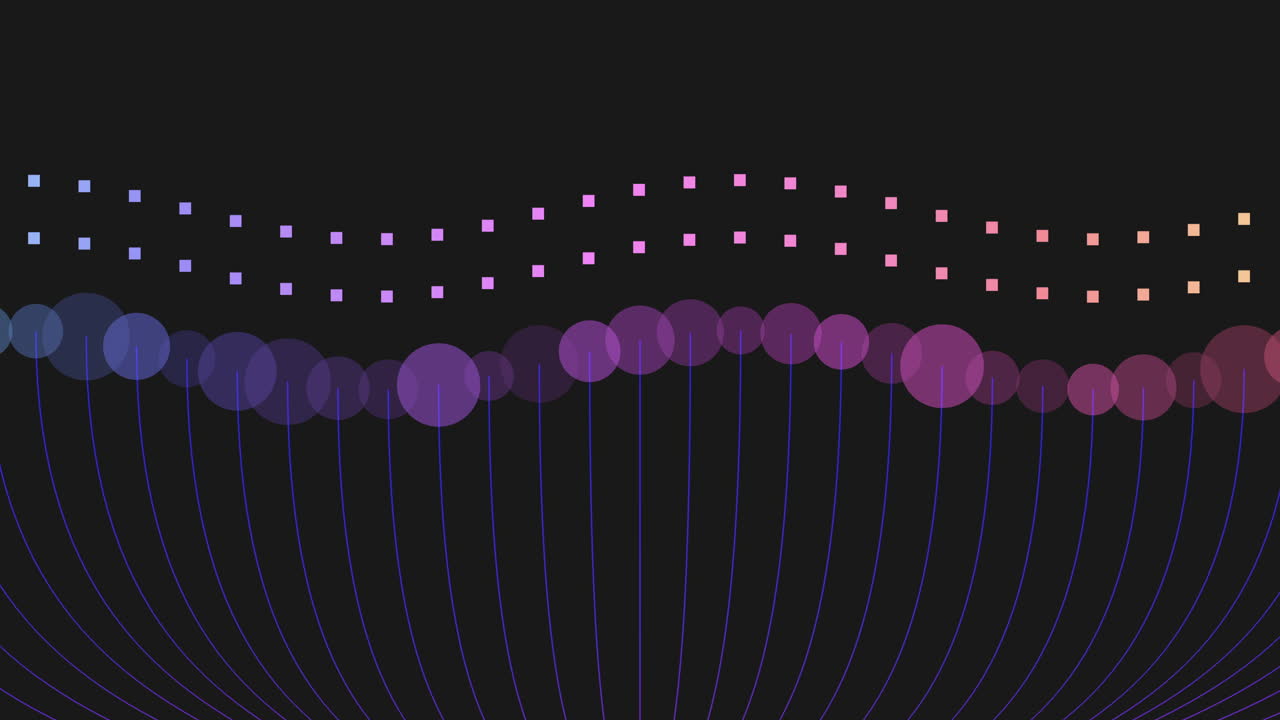네온 그라데이션이 있는 무지개 원