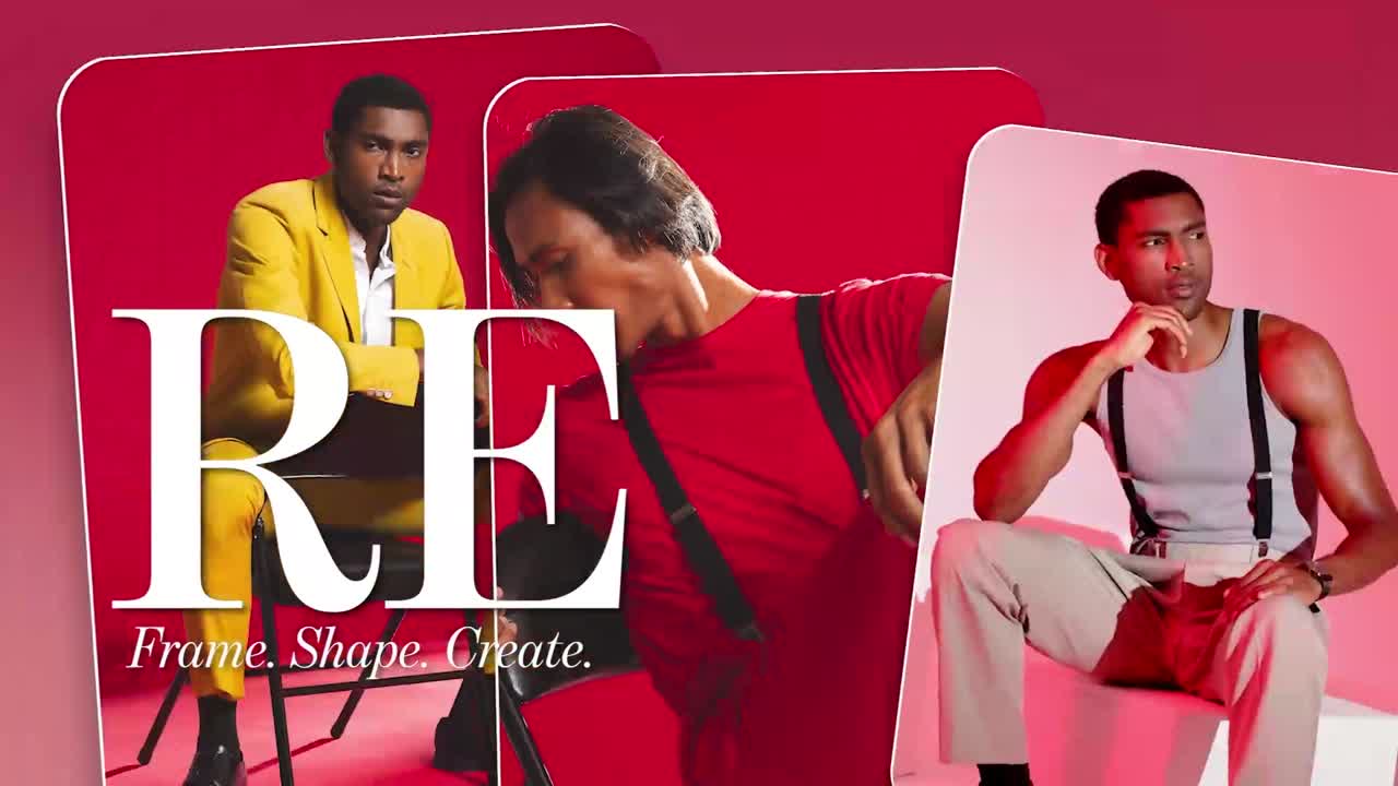 Fashion editorial featuring diverse models in stylish attire