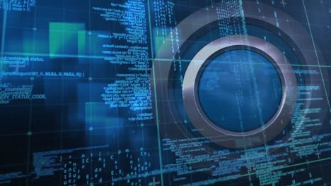 digital animation of source codes