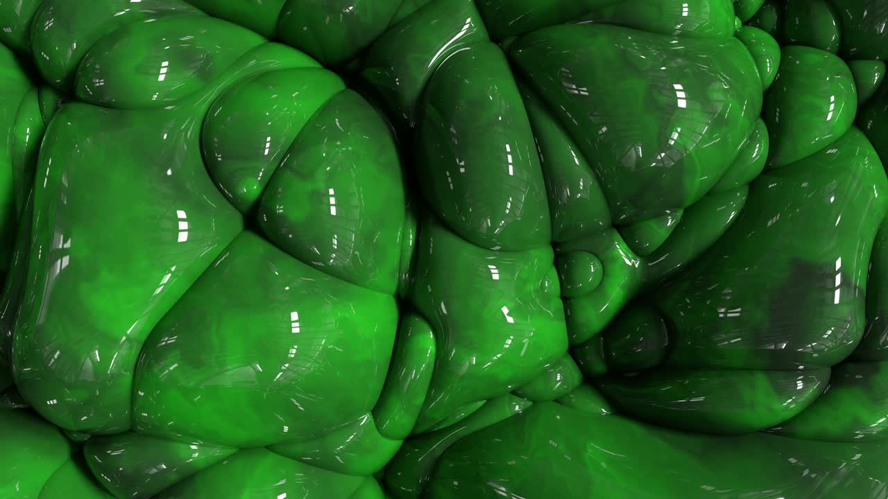 fondo líquido abstracto en bucle 3d. superficie ondulada con ondas. textura convexa vibrante de moda, textil de moda, diseño gráfico en movimiento, textura elástica animada.