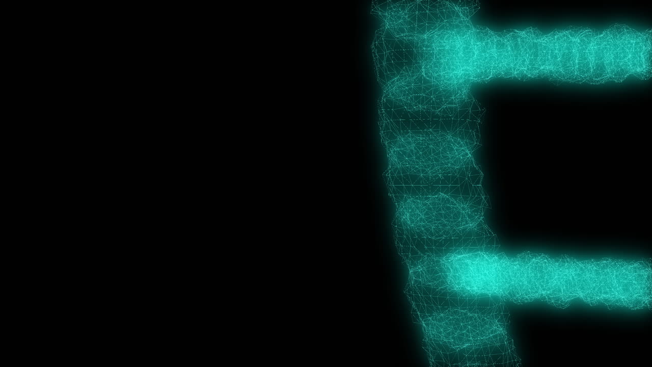 red de iluminación abstracta