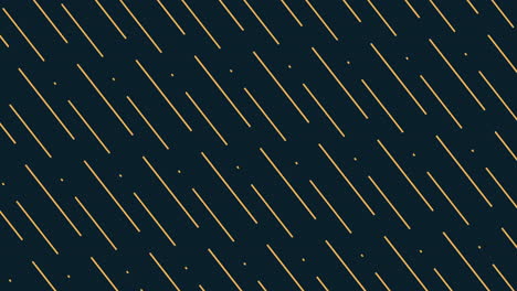 monochromatic yellow lines in rows pattern