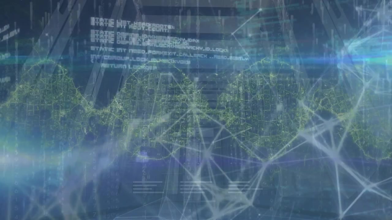 Animation of data processing over computer servers