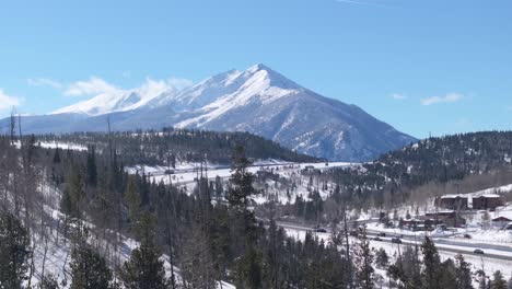 Swan-Mountain-In-Colorado,-USA