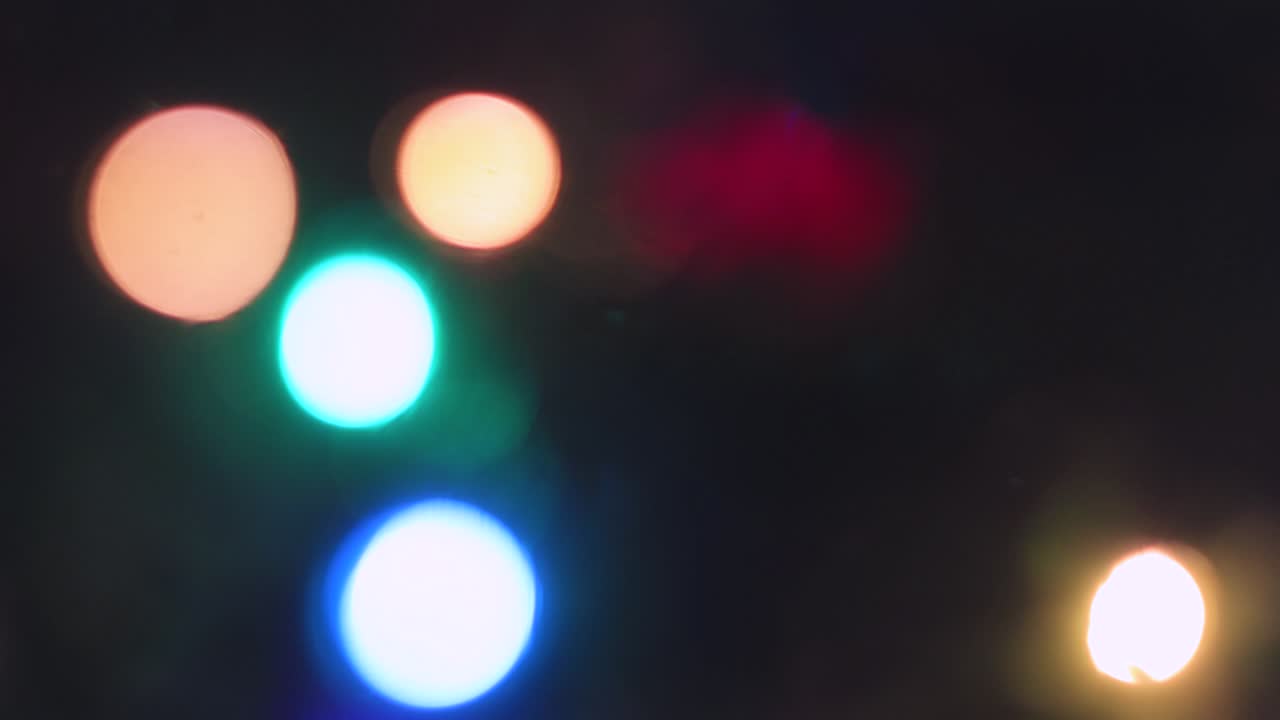 las luces de colores de navidad son fabulosas.