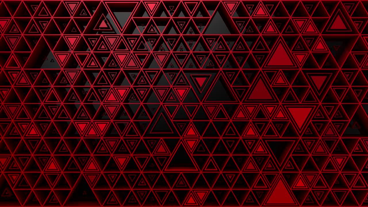 el fondo de los triángulos