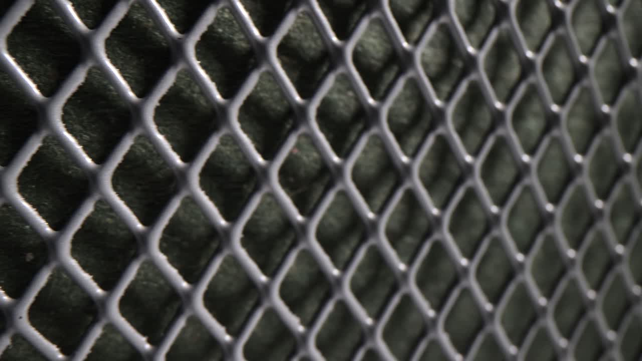 Close-up of Metal Mesh Pattern