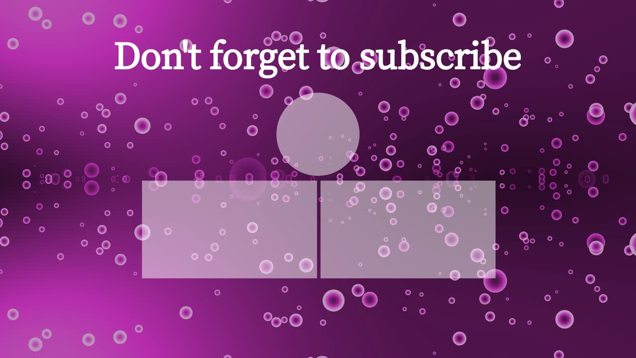 분류 거품 입자 끝 카드 모션 그래픽