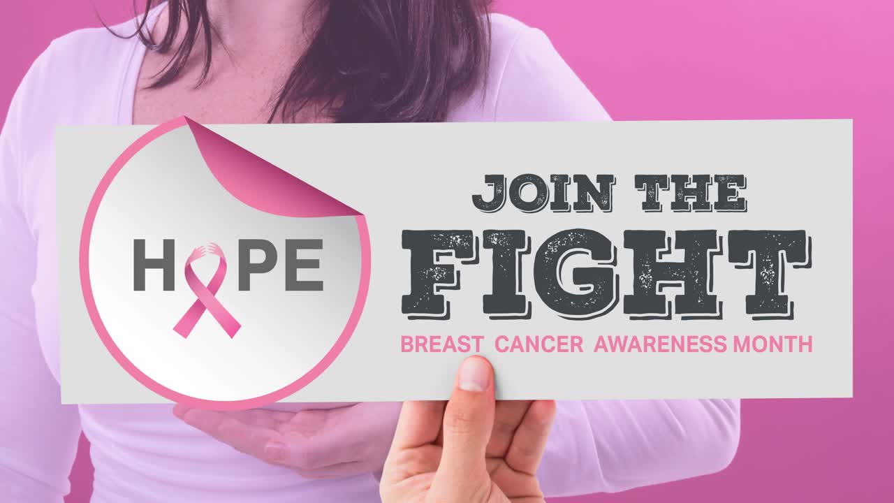 백인 여성에 대한 유방암 인식 텍스트의 애니메이션